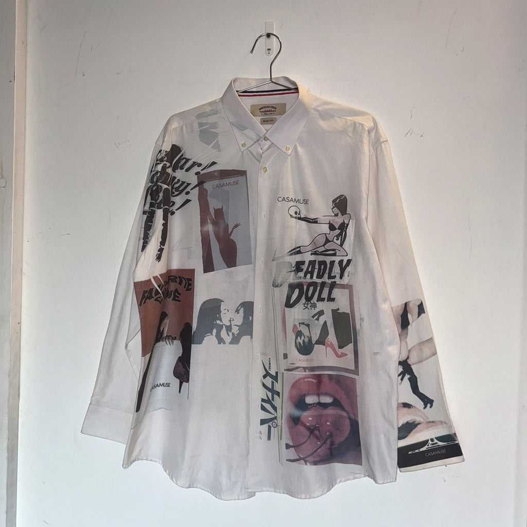 Deadly Doll Button Down